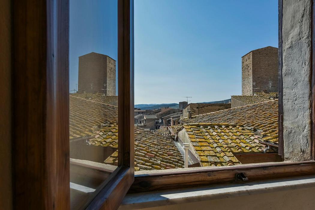 Medieval Palazzo Becci San Gimignano Kültér fotó