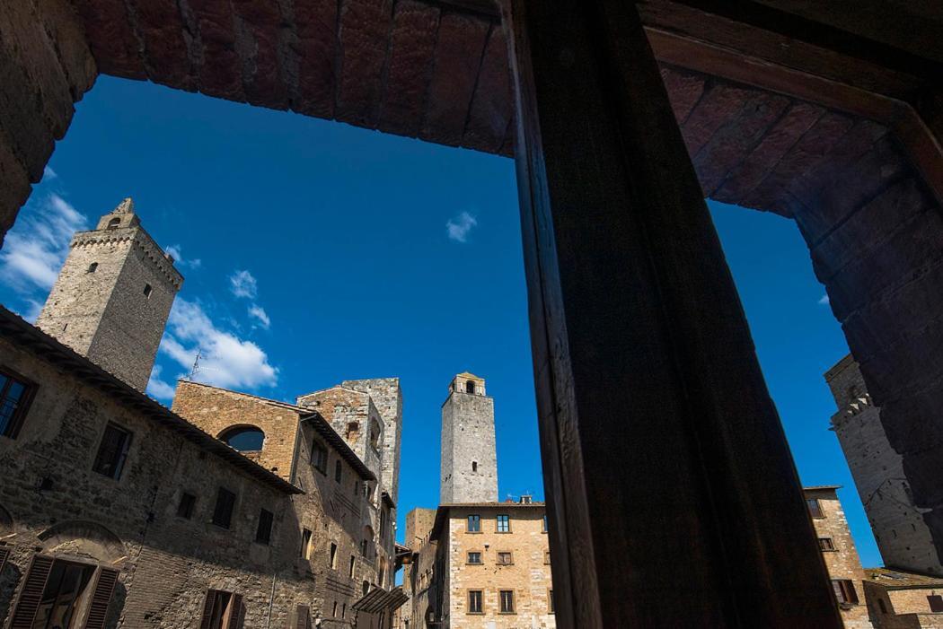 Medieval Palazzo Becci San Gimignano Kültér fotó