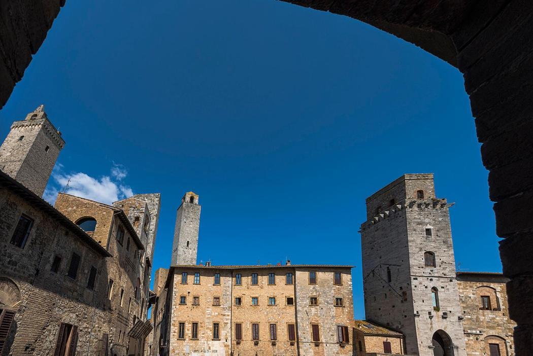 Medieval Palazzo Becci San Gimignano Kültér fotó